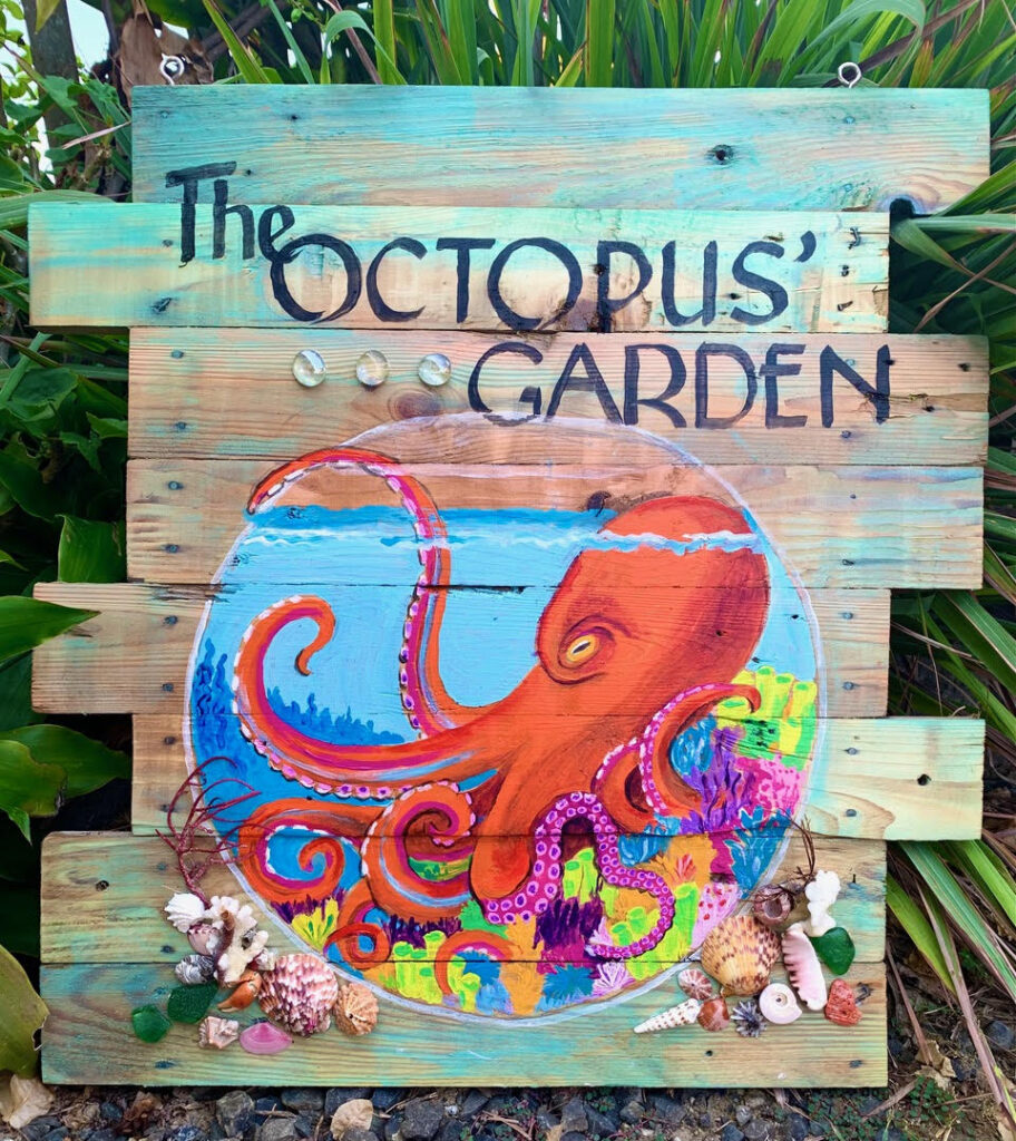 Sigrid Tidmore Sign - The Octopus Garden